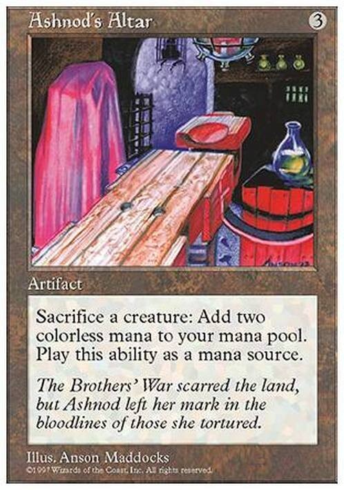 Ashnod's Altar ~ Fifth Edition [ NearMint ] [ Magic MTG ]