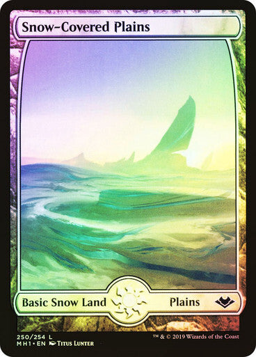 Choose your FOIL Snow-Covered Land ~ Modern Horizons 1 [ NM ] [ Magic MTG ]