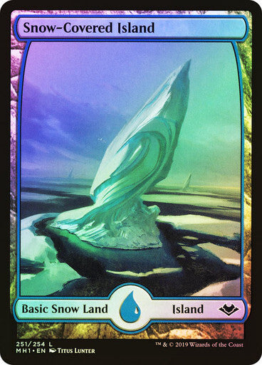 Choose your FOIL Snow-Covered Land ~ Modern Horizons 1 [ NM ] [ Magic MTG ]