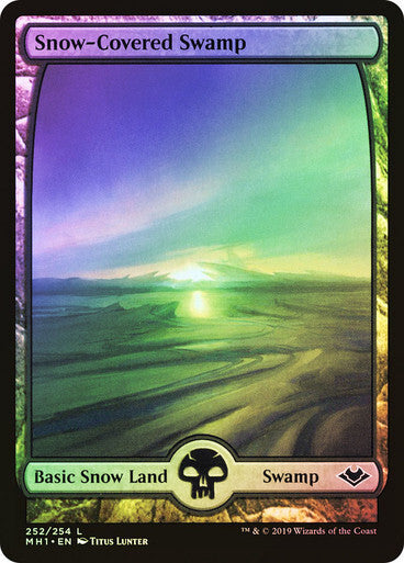 Choose your FOIL Snow-Covered Land ~ Modern Horizons 1 [ NM ] [ Magic MTG ]