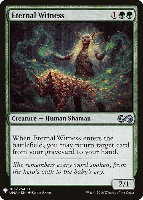 Eternal Witness ~ Mystery Booster [ NearMint ] [ Magic MTG ]