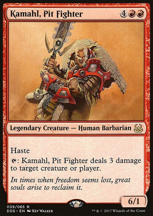 Kamahl, Pit Fighter ~ Duel Decks: Anthology [ Excellent ] [ Magic MTG ]
