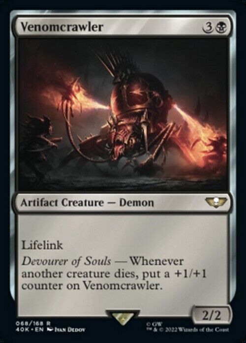 Venomcrawler ~ Commander: Warhammer 40,000 [ NearMint ] [ Magic MTG ]