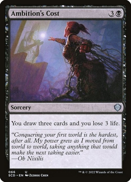 Ambition's Cost ~ Starter Commander [ NearMint ] [ Magic MTG ]