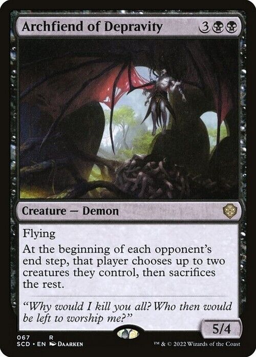 Archfiend of Depravity ~ Starter Commander [ NearMint ] [ Magic MTG ]