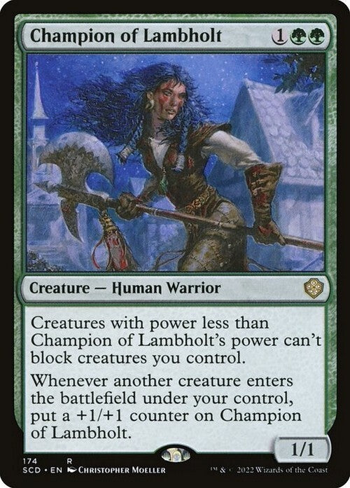 Champion of Lambholt ~ Starter Commander [ NearMint ] [ Magic MTG ]