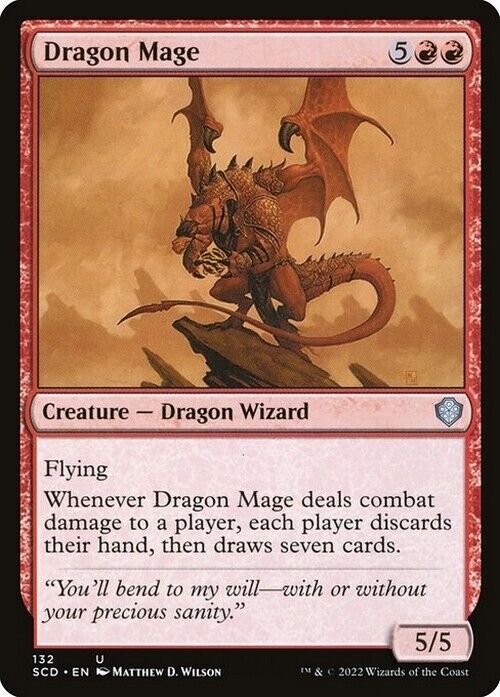 Dragon Mage ~ Starter Commander [ NearMint ] [ Magic MTG ]