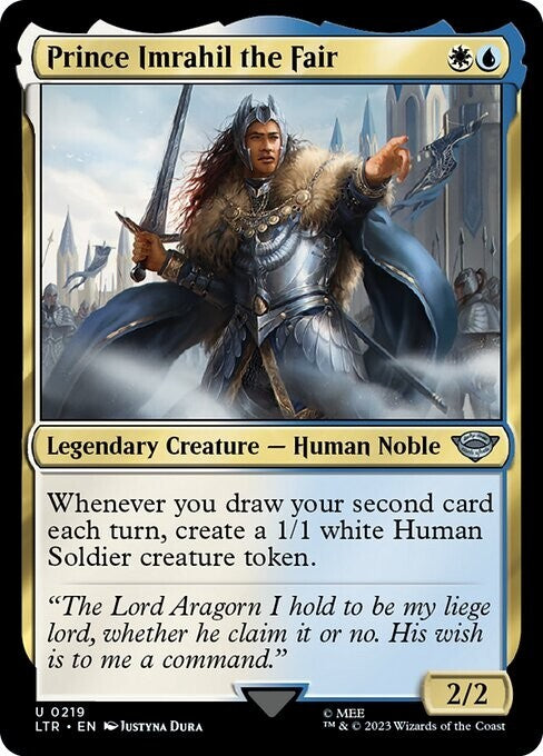 Prince Imrahil the Fair ~ The Lord of the Rings [ NearMint ] [ Magic MTG ]