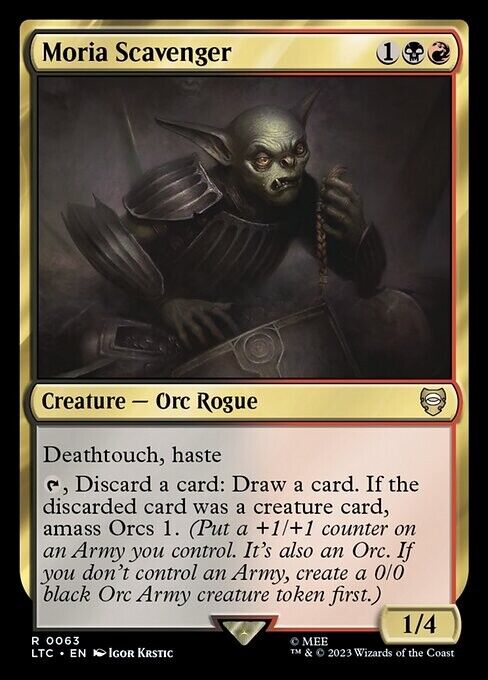 Moria Scavenger ~ Commander: The Lord of the Rings [ NM ] [ Magic MTG ]