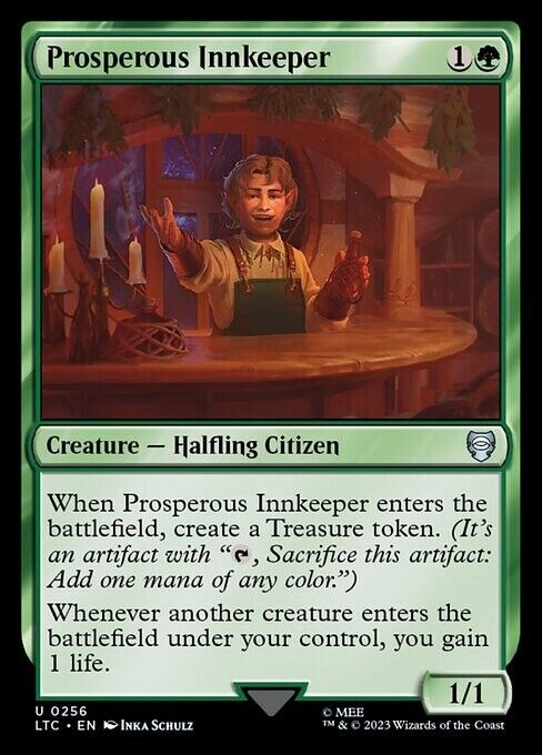 Prosperous Innkeeper ~ Commander: The Lord of the Rings [ NM ] [ Magic MTG ]