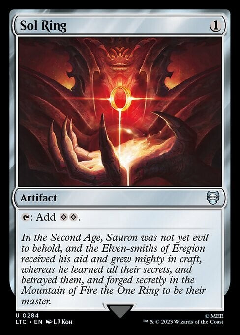 Sol Ring ~ Commander: The Lord of the Rings [ NM ] [ Magic MTG ]