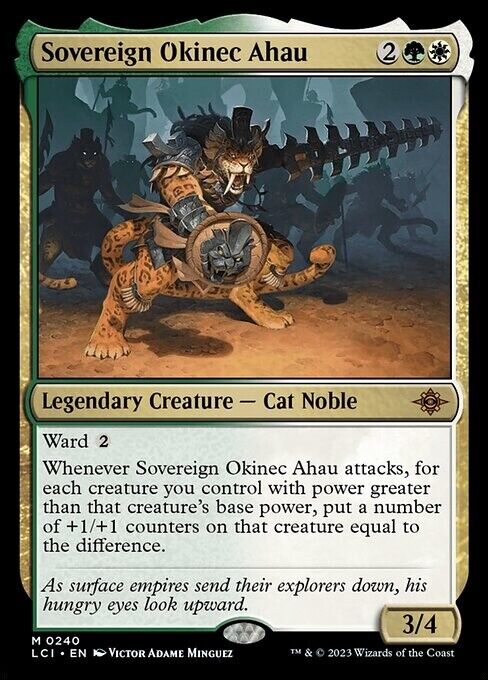 Sovereign Okinec Ahau ~ The Lost Caverns of Ixalan [ NM ] [ Magic MTG ]