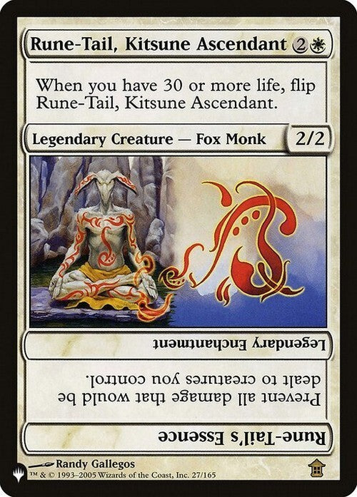 Rune-Tail, Kitsune Ascendant ~ The List [ NearMint ] [ Magic MTG ]