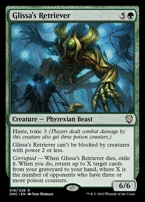 Glissa's Retriever ~ Commander: Phyrexia: All Will Be One [ NM ] [ Magic MTG ]