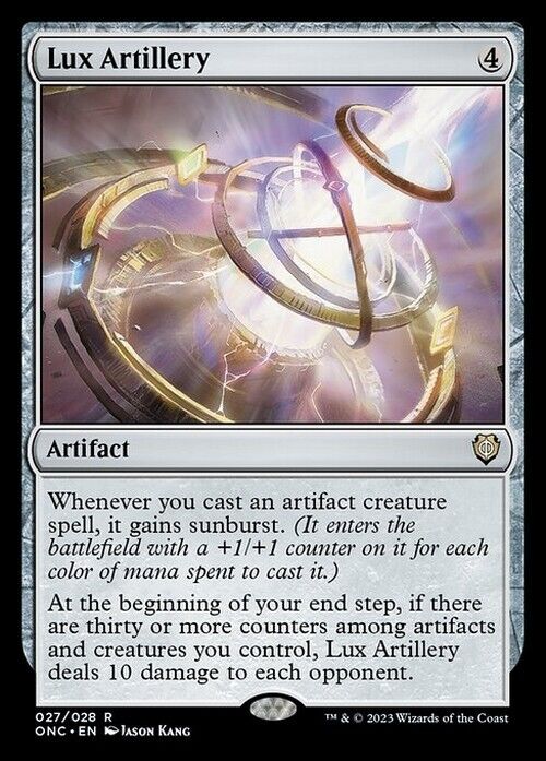 Lux Artillery ~ Commander: Phyrexia: All Will Be One [ NM ] [ Magic MTG ]