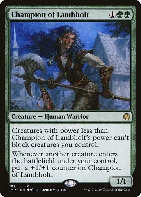 Champion of Lambholt ~ Jumpstart 2021 [ NearMint ] [ Magic MTG ]