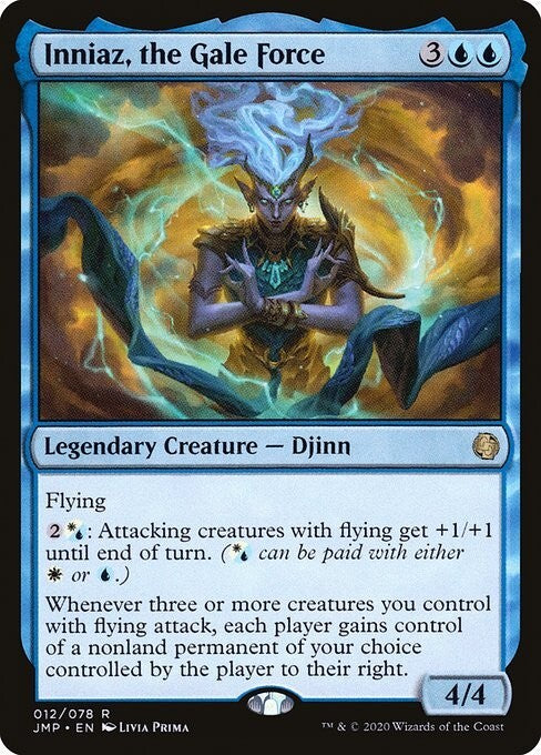 Inniaz, the Gale Force ~ Jumpstart 2021 [ NearMint ] [ Magic MTG ]