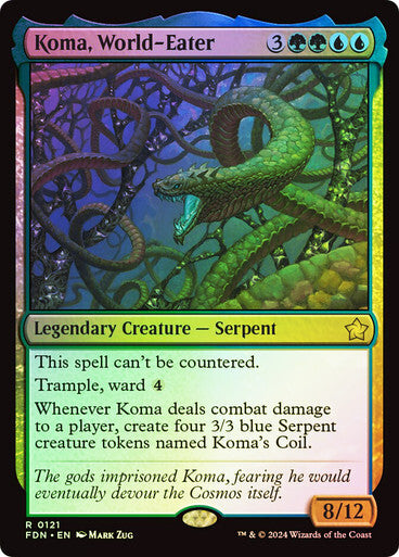 FOIL Koma, World-Eater ~ Foundations [ NearMint ] [ Magic MTG ]