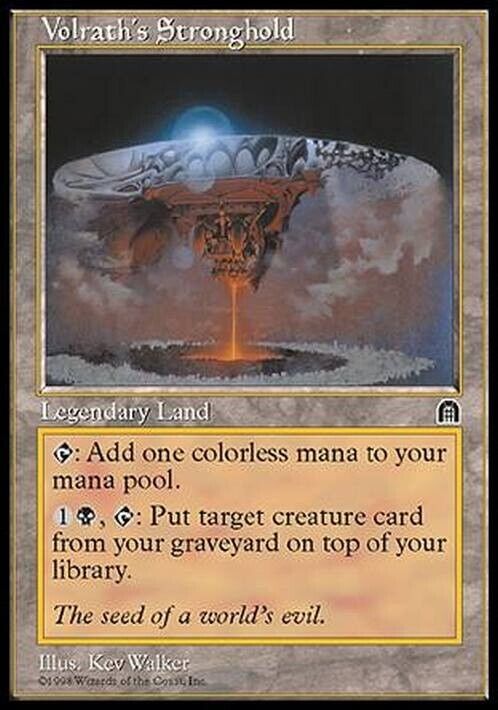 Volrath's Stronghold ~ Stronghold [ GOOD CONDITION ] [ Magic MTG ] - London Magic Traders Ltd