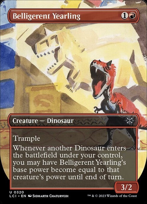 Choose your Borderless DINOSAUR ~ The Lost Caverns of Ixalan [ NM ] [ MTG ]