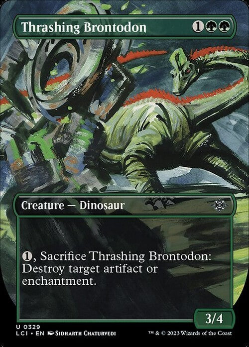 Choose your Borderless DINOSAUR ~ The Lost Caverns of Ixalan [ NM ] [ MTG ]