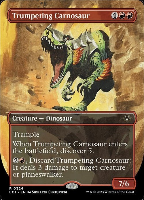 Choose your Borderless DINOSAUR ~ The Lost Caverns of Ixalan [ NM ] [ MTG ]