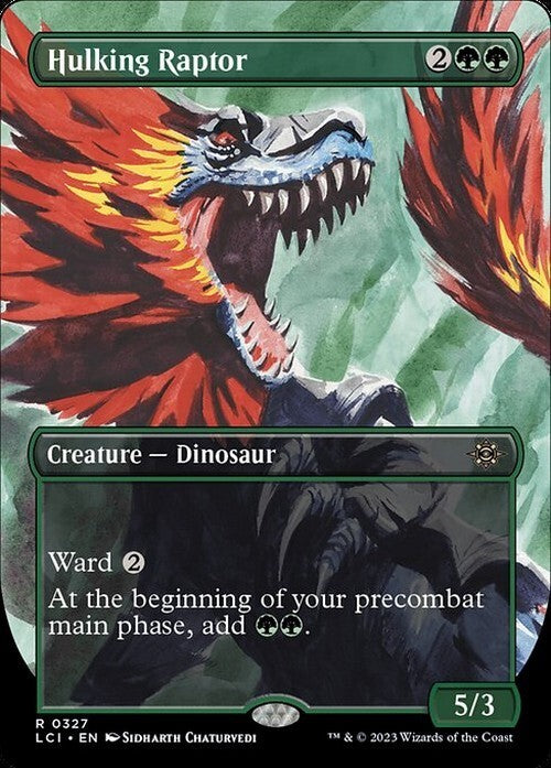 Choose your Borderless DINOSAUR ~ The Lost Caverns of Ixalan [ NM ] [ MTG ]