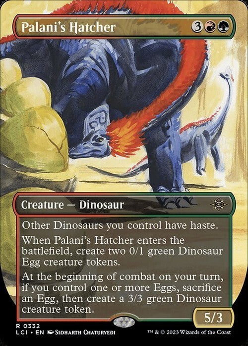 Choose your Borderless DINOSAUR ~ The Lost Caverns of Ixalan [ NM ] [ MTG ]