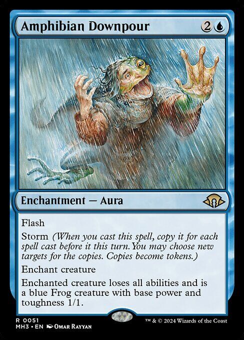 Amphibian Downpour ~ Modern Horizons 3 [ NearMint ] [ Magic MTG ]