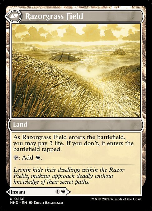 Razorgrass Ambush ~ Modern Horizons 3 [ NearMint ] [ Magic MTG ]