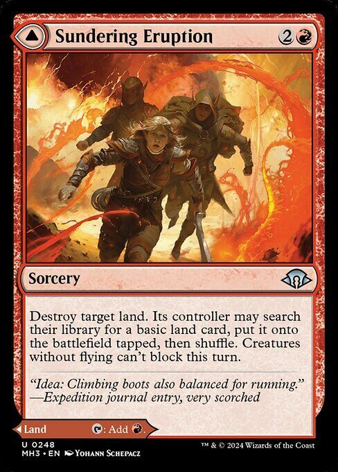Sundering Eruption ~ Modern Horizons 3 [ NearMint ] [ Magic MTG ]