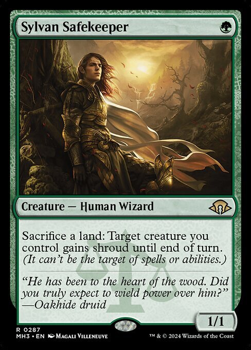 Sylvan Safekeeper ~ Modern Horizons 3 [ NearMint ] [ Magic MTG ]