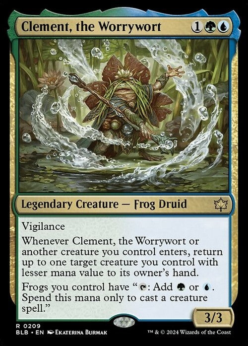 Clement, the Worrywort ~ Bloomburrow [ NearMint ] [ Magic MTG ]