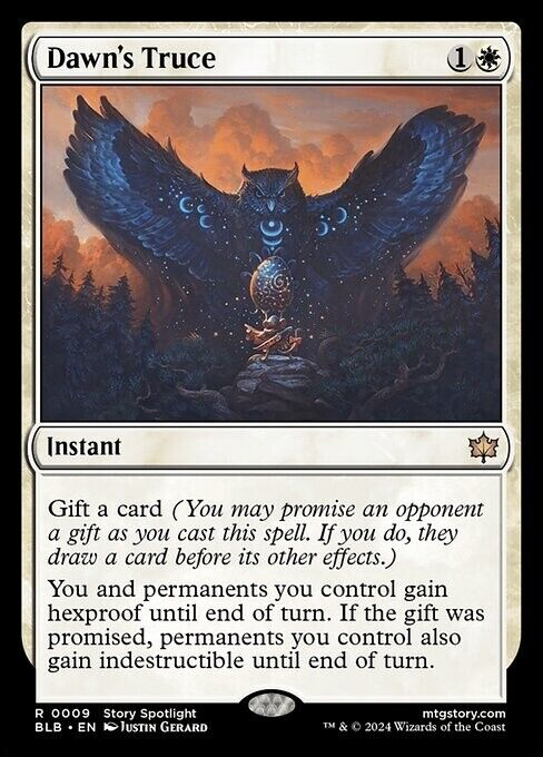 Dawn's Truce ~ Bloomburrow [ NearMint ] [ Magic MTG ]