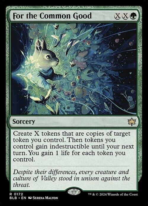 For the Common Good ~ Bloomburrow [ NearMint ] [ Magic MTG ]