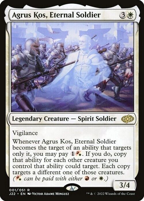 Agrus Kos, Eternal Soldier ~ Jumpstart 2022 [ NearMint ] [ Magic MTG ]