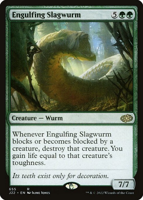 Engulfing Slagwurm ~ Jumpstart 2022 [ NearMint ] [ Magic MTG ]