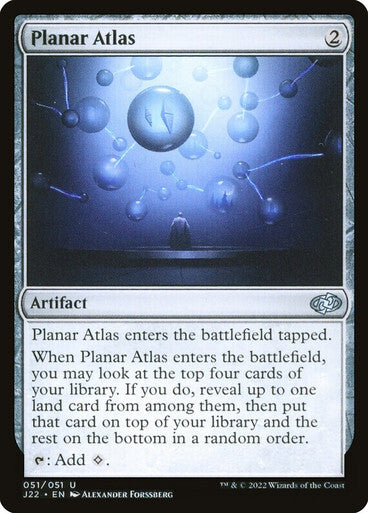Planar Atlas ~ Jumpstart 2022 [ NearMint ] [ Magic MTG ] - London Magic Traders Ltd