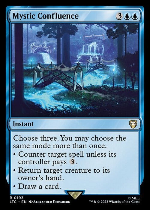 Mystic Confluence ~ Commander: The Lord of the Rings [ NM ] [ Magic MTG ]