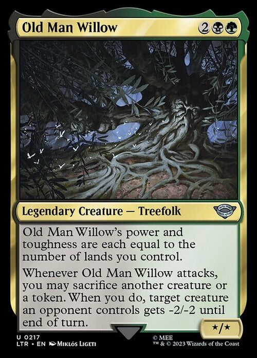 Old Man Willow ~ The Lord of the Rings [ NM ] [ Magic MTG ]
