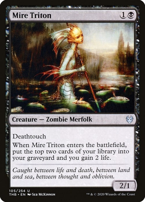 Mire Triton ~ Theros Beyond Death [ NearMint ] [ Magic MTG ]