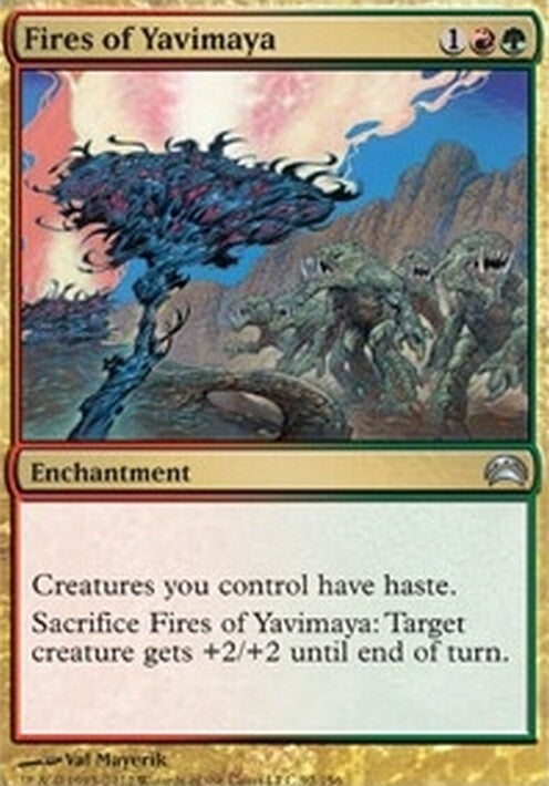 Fires of Yavimaya ~ Planechase [ Excellent ] [ Magic MTG ]