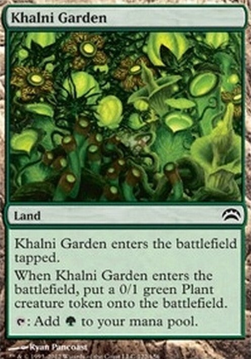 Khalni Garden ~ Planechase [ Excellent ] [ Magic MTG ] - London Magic Traders Ltd