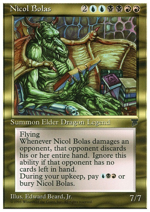 Nicol Bolas ~ Chronicles [ Excellent ] [ Magic MTG ]