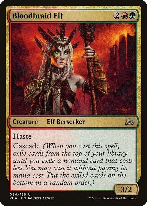Bloodbraid Elf ~ Planechase Anthology [ Excellent ] [ Magic MTG ]