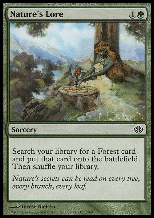 Nature's Lore ~ Duel Decks [ Excellent ] [ Magic MTG ]