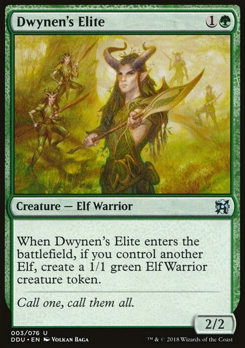 Dwynen's Elite ~ Duel Decks [ Excellent ] [ Magic MTG ]
