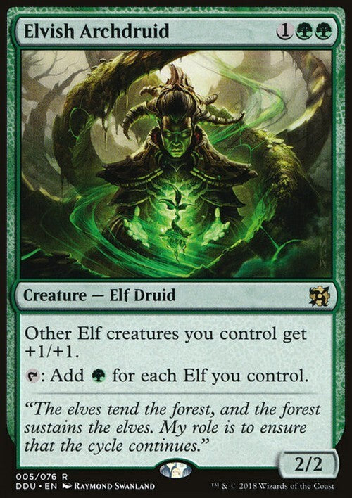 Elvish Archdruid ~ Duel Decks [ Excellent ] [ Magic MTG ]