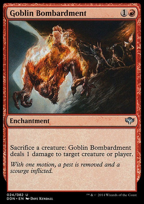 Goblin Bombardment ~ Duel Decks [ Excellent ] [ Magic MTG ]