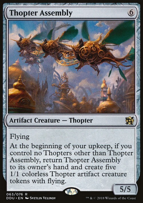 Thopter Assembly ~ Duel Decks [ Excellent ] [ Magic MTG ]